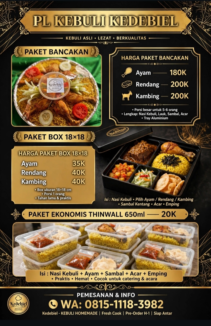 Paket Nasi Kebuli